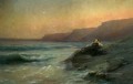 Pushkin en la costa del Mar Negro 1887 Romántico Ivan Aivazovsky ruso